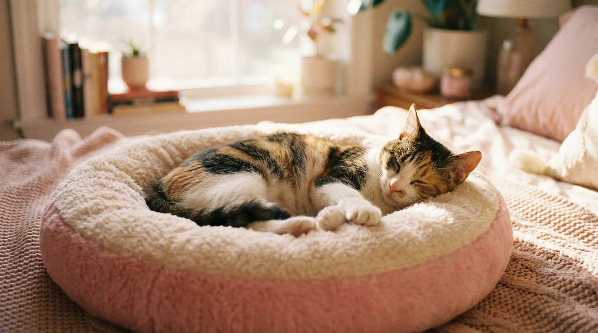三花猫安静入睡 - 深证合租记